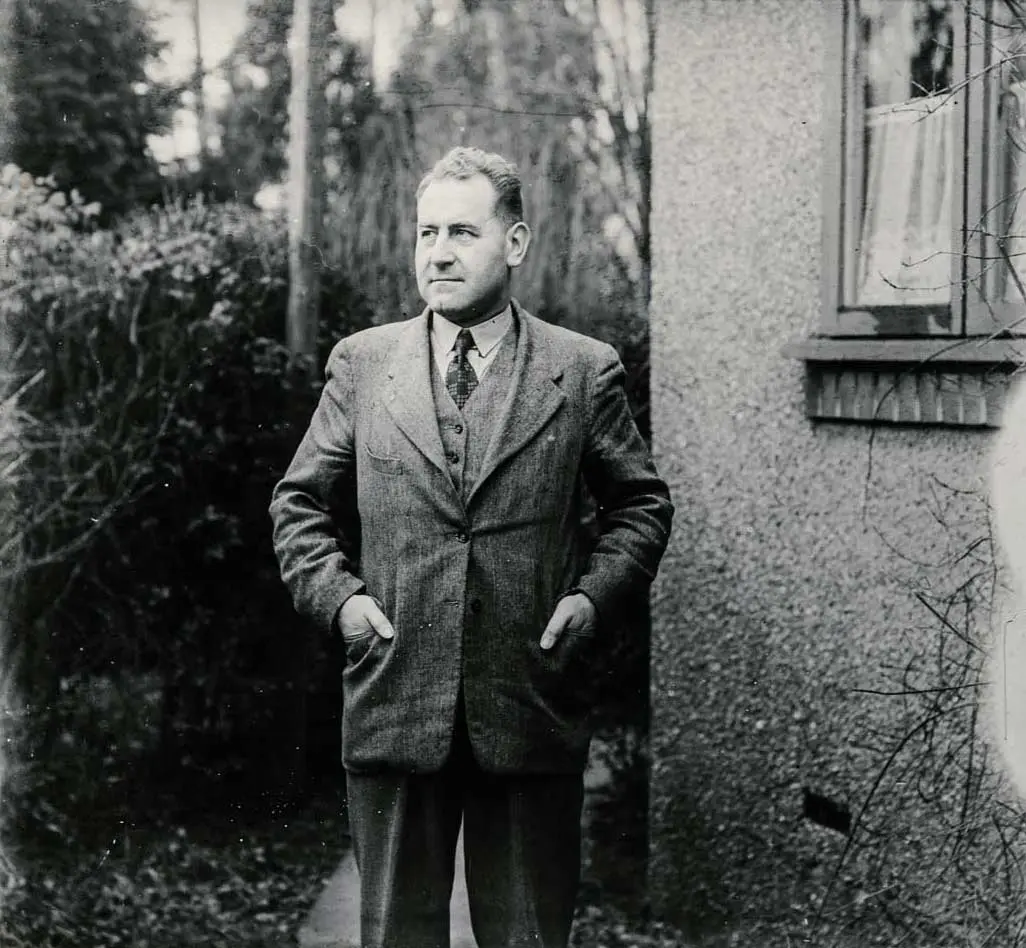 Bruno Rossi in the early vineyard